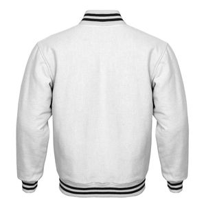 Veste de survêtement en velours brodé de luxe personnalisée avec logo OEM, veste de survêtement en velours personnalisée pour hommes - Product Image 5