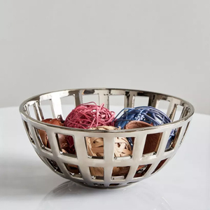 Tazón de fruta pulido con espejo de acero inoxidable Utensilios de cocina elegantes Vajilla elegante Tazón de comida Ideal para la decoración del hogar - Product Image 2