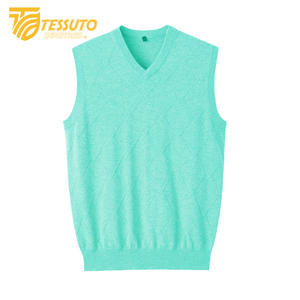 Nouveau design Hommes chandails mode porter pull tricoté tenue décontracté hiver extérieur haut haute qualité vêtements chandails sans manches - Product Image 6