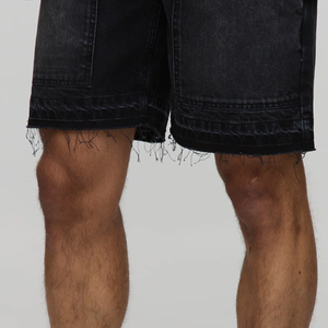Nouveaux shorts en jean légers et respirants pour hommes, personnalisés, avec broderie et poches, tendance été 2026 - Product Image 4