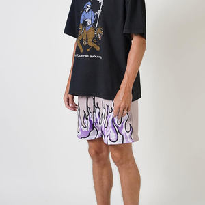 High Street Hip-Hop Última ropa deportiva Pantalones cortos de baloncesto Ajuste relajado Venta al por mayor Malla de poliéster Hombres BSCI Pantalones cortos de baloncesto para hombres - Product Image 5