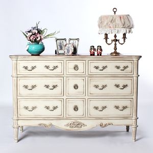 ตู้เสื้อผ้าเด็ก หมายเลข 1357 ทำจากไม้มะฮอกกานี ดีไซน์มินิมอล ทันสมัย - Product Image 1