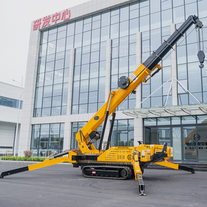 Grúa Araña de 12 Toneladas con Control Remoto, Grúa Araña Telescópica de Alta Resistencia para Construcción, <span class=keywords><strong>Grua</strong></span> Sobre Orugas HW-1200 - Product Image 2