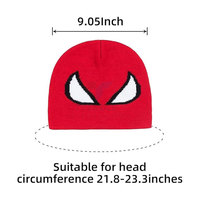 Beanies Miles Gwen Peter Gorro de punto personalizado de mezcla de lana, estilo casual urbano, cálido, suave, elástico, para invierno y actividades al aire libre, ideal para viajes