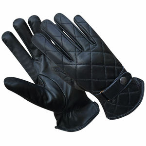 OEM Service Leather <b>Driving</b> <b>Gloves</b> Customized Unisex Winter Warm Ski Dressing Leather Kitchen Safety Black <b>Gloves</b> Manufacturer - Product Image 2