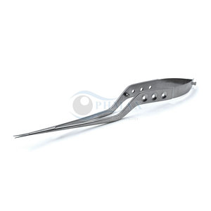YASARGIL Micro bayoneta tijeras de precisión de acero inoxidable instrumento neuroquirúrgico Micro bayoneta tijeras punta fina herramienta quirúrgica - Product Image 4