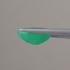 Émeraude naturelle certifiée IGI, pierre précieuse en vrac, 4,24 carats, taille ovale, 12x9 mm, 6 mm, vert premium, cirage/entoilage pour - Product Image 2