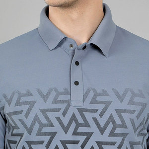 El más nuevo artículo de verano ligero hombres Polo camisetas logotipo de marca algodón hecho Material hombres Polo camisas - Product Image 6