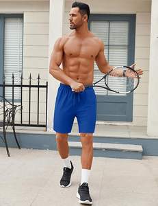 Pantalones cortos informales de malla para caminar y correr para hombre de diseño personalizado con precio de fábrica al por mayor de alta calidad - Product Image 6