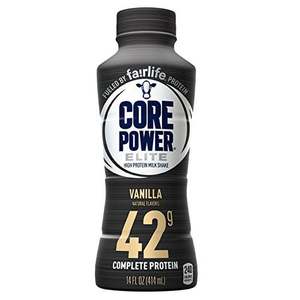 Fairlife Core Power Elite 42g de shakes de lait au chocolat à haute teneur en protéines, boisson prête à boire, saveur de café de qualité supérieure. - Product Image 5