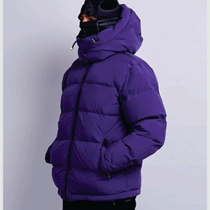 2024เสื้อโค้ทขนเป็ดสำหรับผู้ชายผ้าคอตตอนหนาอบอุ่นสไตล์สตรีทแวร์ผ้าแคนวาสสไตล์การออกแบบแนวสตรีท - Product Image 4
