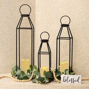 Hurricane <b>candle</b> lantern Glass <b>candle</b> holder lantern Lantern for <b>LED</b> <b>candles</b> Flameless <b>candle</b> lantern <b>Large</b> <b>candle</b> lantern - Product Image 1