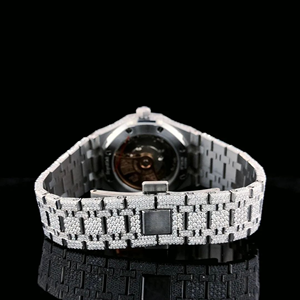 Tendance VVS Lab Grownn Diamond Studded Iced Out Diamond Watch pour hommes Meilleur cadeau de bijoux de mode - Product Image 4