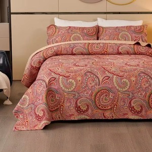 Cubrecamas y Colchas de Algodón de Lujo con Bordado Floral, Cubrecamas y Colchas Premium - Product Image 2