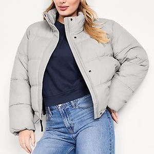 Vestes matelassées en duvet pour femmes, vestes courtes matelassées pour femmes, manteaux d'hiver pour femmes, vestes bomber en tricot pour femmes - Product Image 3