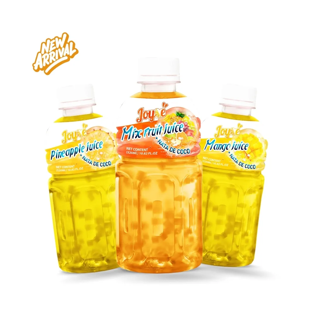 320ml INTERFRESH Joyce Mixed Juice Drink with Nata De Coco Private Label、無料サンプル、ベトナム工場製 (OEM、ODM)