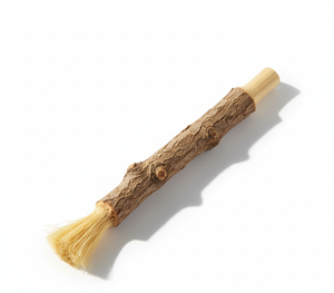 Palo de dientes de madera a base de hierbas orgánicas EcoThrive, fuerza de goma blanqueadora Natural, higiene Dental ecológica, limpieza fresca Miswak - Product Image 6