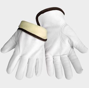 Guante de piel de cabra para conductor, para trabajo general y conducción de camiones - Product Image 1