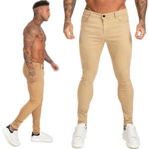 Pantalones vaqueros para niños, calzado elástico con insignia juvenil, estilo Hip-hop, acanalados, a la venta, nuevos - Product Image 1