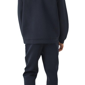 ชุดวอร์มผู้ชายสั่งตัดคุณภาพสูงสำหรับฤดูหนาว ทรงปกติ ผ้าฝ้าย 100% ระบายอากาศได้ดี ดีไซน์ 2 in 1 รุ่นปี 2026 - Product Image 3