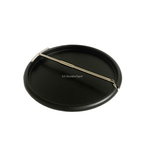 Bandeja de servicio de equilibrio de Metal de acero inoxidable de nuevo diseño hecha a mano con mango elegante para café, té, servicio, restaurantes, hoteles - Product Image 3