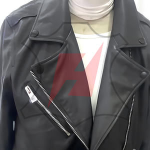 Veste en cuir surdimensionnée pour femmes la plus vendue en cuir de vache Veste en cuir coupe-vent pour l'hiver Vestes en cuir surdimensionnées pour femmes - Product Image 3