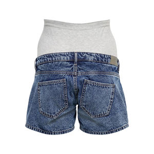 Shorts en jean tendance pour femmes, taille haute, couleur bleue sexy, respirant, séchage rapide, écologique, vente en gros pour l'été - Product Image 6