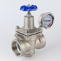 Nuevo producto Estructura de control de válvula reductora de presión de diafragma de acero inoxidable Dn15 para medios de agua