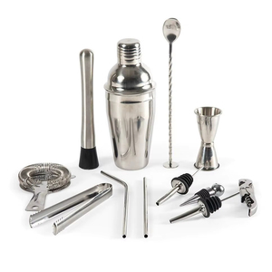 Juego de Herramientas de Barra de Acero Inoxidable Contemporáneo que Mejora la Decoración de Bares Modernos y la Experiencia de Cócteles - Product Image 1