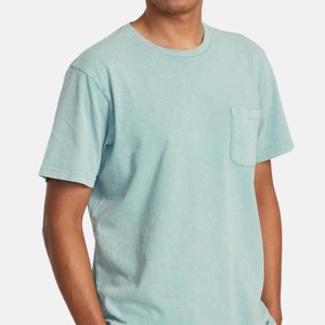 เสื้อยืดสีเม็ดสีใส่สบายของผู้ชายคุณภาพพรีเมี่ยมผ้าเนื้อนุ่มมีกระเป๋าที่สวยงามทันสมัยเหมาะสำหรับสวมใส่ในชีวิตประจำวัน - Product Image 4