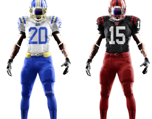 Jersey de Fútbol Americano Profesional OEM Personalizado de Alta Calidad, Transpirable, de Manga Corta, Secado Rápido, Talla Grande, 100% - Product Image 1