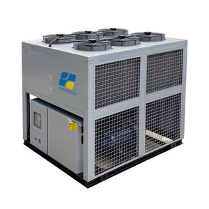 Refrigerador refrigerado a ar padrão do parafuso 60HP R22/R407C/R134A/R410A poder grande para a máquina da extrusão - Product Image 2