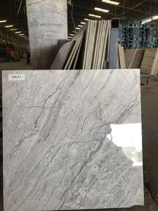 Mármol esmaltado blanco brillante 600x600mm Porcelana Azulejos de piso de cerámica pulida 60x60 Azulejos de cerámica de mármol de impresión - Product Image 6