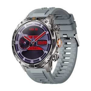 Montre connectée AK91 avec écran tactile AMOLED de 1,7 pouce, appels Bluetooth, étanche, montre de sport pour hommes et femmes, suivi de la forme physique, moniteur de fréquence cardiaque - Product Image 1