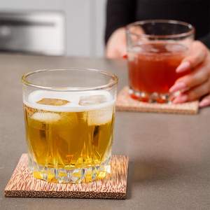 Ensemble de soucoupes et de supports en bois de noix de coco de premier choix pour les cadeaux de mariage et la décoration des soucoupes les moins chères - Product Image 3