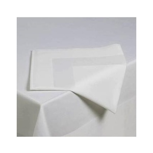 Serviettes de table en lin de coton naturel 100% de haute qualité lavées carrées meilleures ventes directes des exportateurs indiens pour les fêtes à manger - Product Image 1