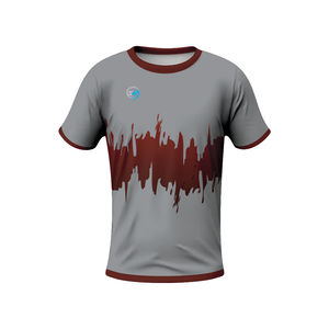 เสื้อยืดพิมพ์ซับลิเมชันทั้งตัวพิมพ์ลายเสื้อยืดโพลีเอสเตอร์พิมพ์ลายแบบกำหนดเองไม่เหมือนใคร - Product Image 2