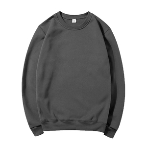 Sudadera de cuello redondo para hombre de alta calidad en color sólido con pantalla DTF DTG y sublimación de impresión digital - Product Image 1