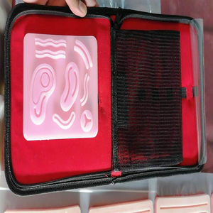 Almohadilla de sutura quirúrgica Kit de práctica Almohadilla de sutura para la piel Módulo de práctica Instrumentos de sutura Kit de estudiantes - Product Image 2