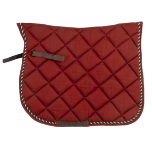 Manta de Silla de Montar Duradera y Elegante, de Cordón Resistente, Fabricación Personalizada al por Mayor, Mezcla de Lana y Felpa, para Doma Ecuestre - Product Image 1