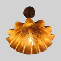 Plafonnier élégant en laiton de style Mid-Century, trois lumières, style Sputnik, suspension de plafond rétro moderne, éclairage pour la maison