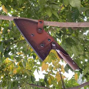 Cuchillo de Carnicero de Acero con Alto Contenido de Carbono, Forjado a Mano, Cuchillo de Cocina para Exteriores, Cuchillo de Chef, Cuchillo de Deshuesar Serbio - Product Image 5