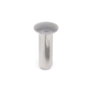 Rivets ronds pleins en acier inoxydable de 3 mm, 4 mm, 5 mm pour la quincaillerie de tentes extérieures et la tôlerie industrielle - Product Image 1