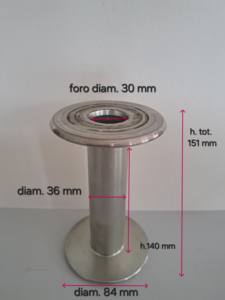 Lot important de bobines à bride en alliage d'aluminium Scaglia en très bon état pour le torsion, le recouvrement et le traitement du fil 140-36-84mm Italie - Product Image 2