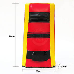 Almohadillas tailandesas profesionales de alta calidad para MMA y entrenamiento de boxeo Nuevo diseño de cuero Kick Thai Pads - Product Image 3