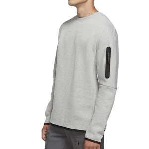 เสื้อสเวตเชิ้ตแบบสวมหัวปักโลโก้แบบกำหนดเองใหม่ปี 2026 ผ้าฝ้ายยูนิเซ็กส์สำหรับผู้ชาย เป็นมิตรกับสิ่งแวดล้อม ผ้าฟลีซระบายอากาศได้ดี สีพื้น - Product Image 3