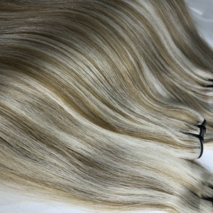 Nouveau Produit Highlight Piano Couleur Trame Extensions de Cheveux Humains Disponibles Vague Naturelle Kinky Deep Curl Bande 8 36 Pouces En Gros - Product Image 2