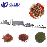 Machine extrudeuse industrielle entièrement automatique de grande capacité pour aliments flottants pour poissons, ligne de production d'aliments pour poissons personnalisable
