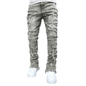 Pantalon léger pour homme, coupe droite, taille élastique, taille mi-haute, en toile, décontracté, qualité supérieure, respirant, séchage rapide, hiver - Product Image 1