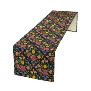 Gran oferta, manteles de comedor de algodón puro 100%, bordado Floral personalizado, hermoso diseño lavable - Product Image 2